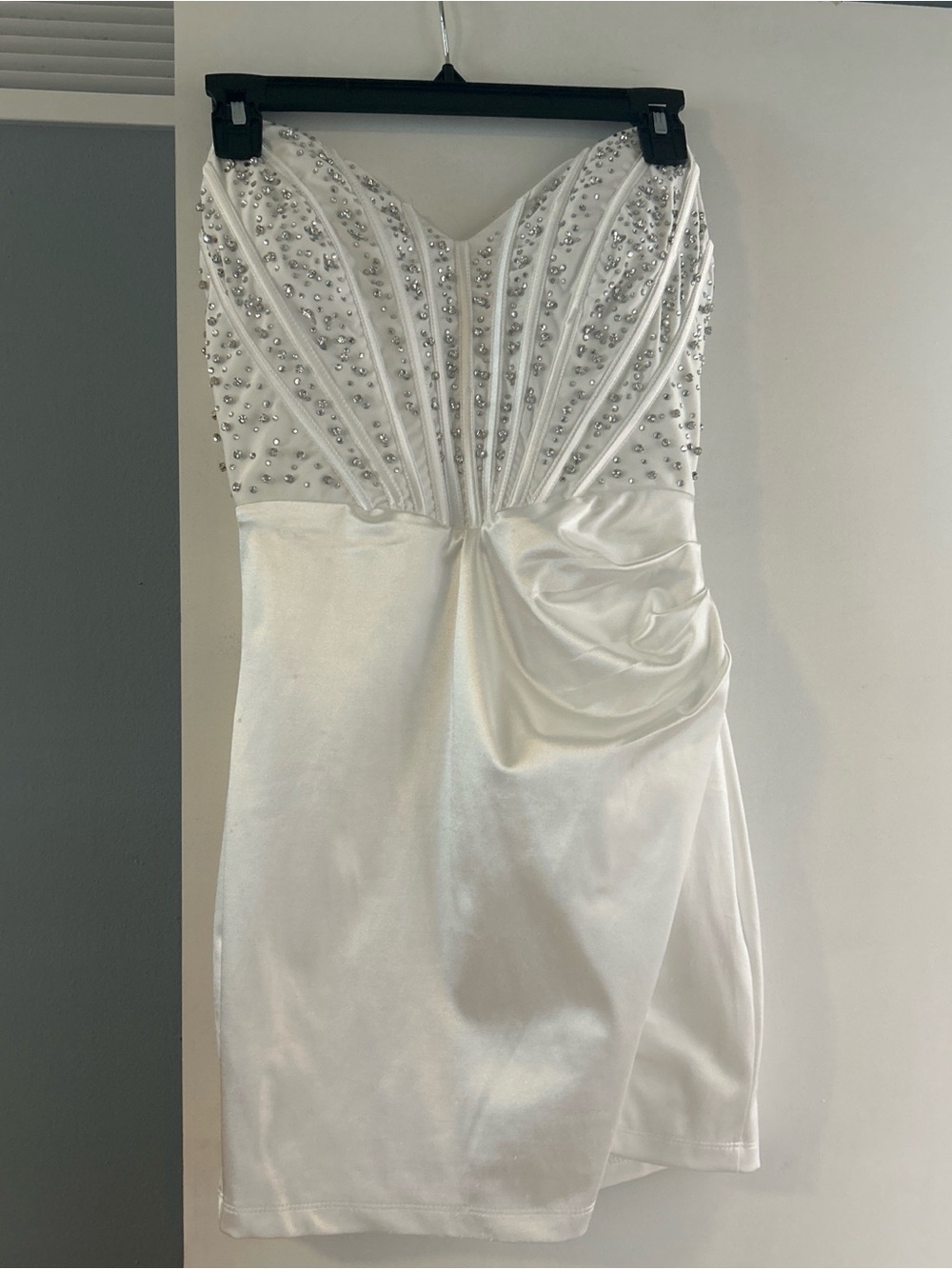 Windsor White Corset Mini Dress